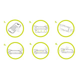 Mobile Origin iPhone Air Screen Guard Skærmbeskyttelsesglas inkl. Easy Applicator - Gennemsigtig