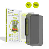 Mobile Origin iPhone Air Screen Guard Skærmbeskyttelse inkl. Monteringssæt - Privacy Funktion - 2 stk. - Gennemsigtig