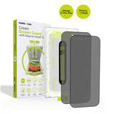 Mobile Origin iPhone 17 Pro Max Screen Guard Skærmbeskyttelse inkl. Monteringssæt - Privacy Funktion - 2 stk. - Gennemsigtig