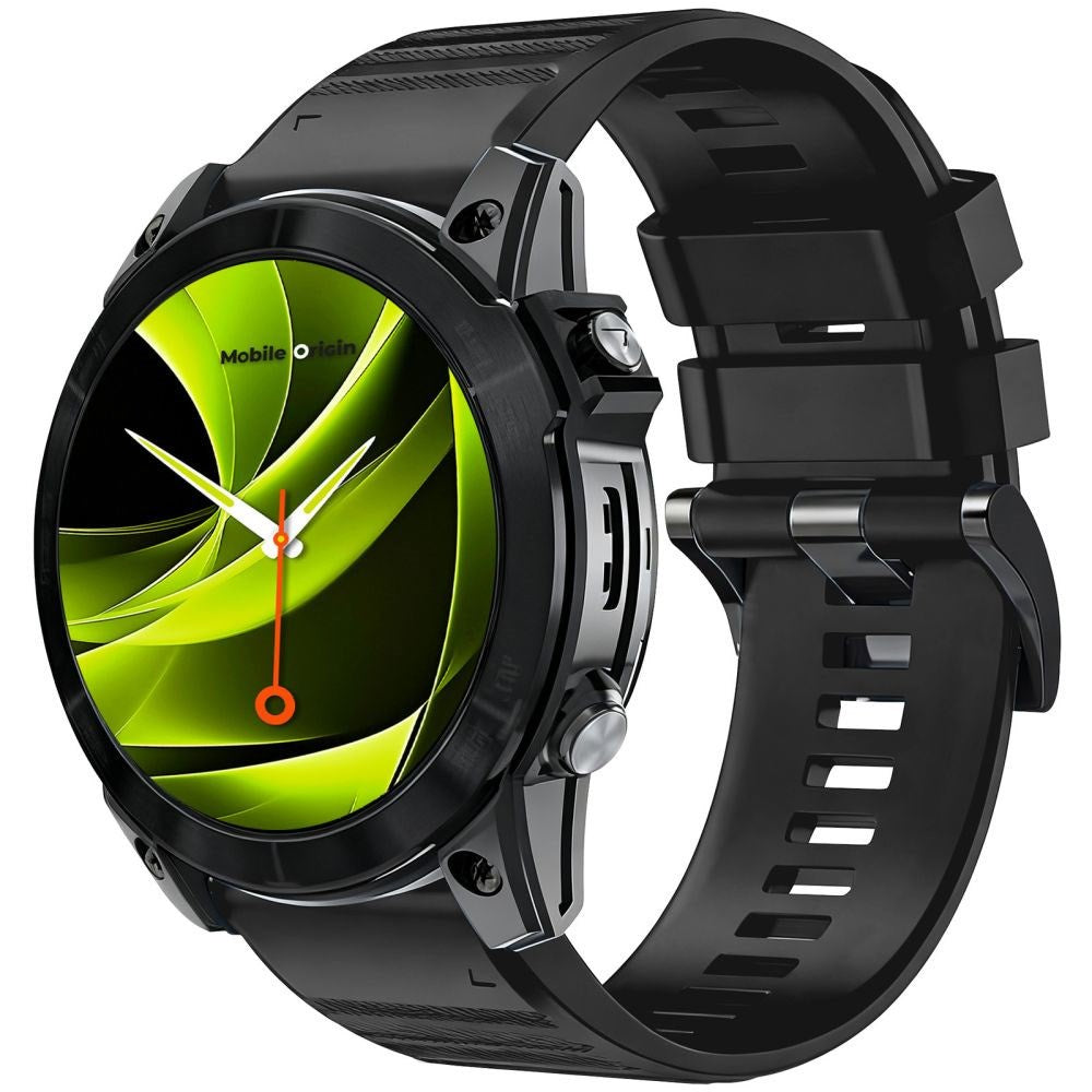 Mobile Origin Universal Garmin Silikonerem (22mm QuickFit) - Sort