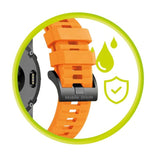 Mobile Origin Universal Garmin Silikonerem (26mm QuickFit) - Orange