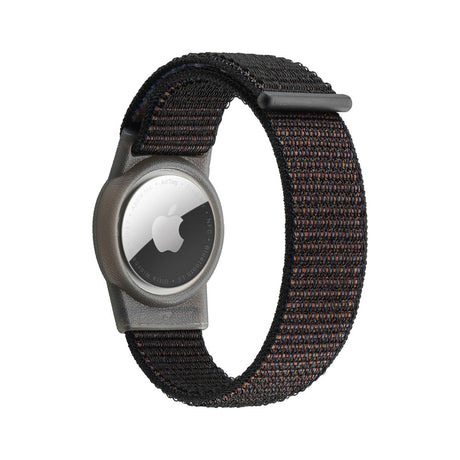 Apple AirTag Nylon Rem til Børn - Mobile Origin - Sort Astronaut