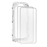 iPhone 17 / 17 Pro / 16 Pro - Mobile Origin EasyGlass Skærmbeskyttelse - 2 stk. - Gennemsigtig