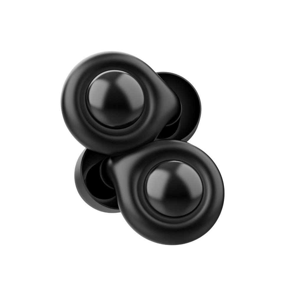 Mobile Origin Støjreducerende Ørepropper - Ergonomisk Design - Størrelse L / M / S / XS - Sort