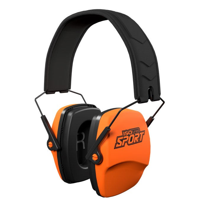 ISOtunes Slim Passive Sport øreklokker - EN352 - Oransje