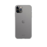 Epico - iPhone 11 Pro Silikone Cover - Gennemsigtig / Sort