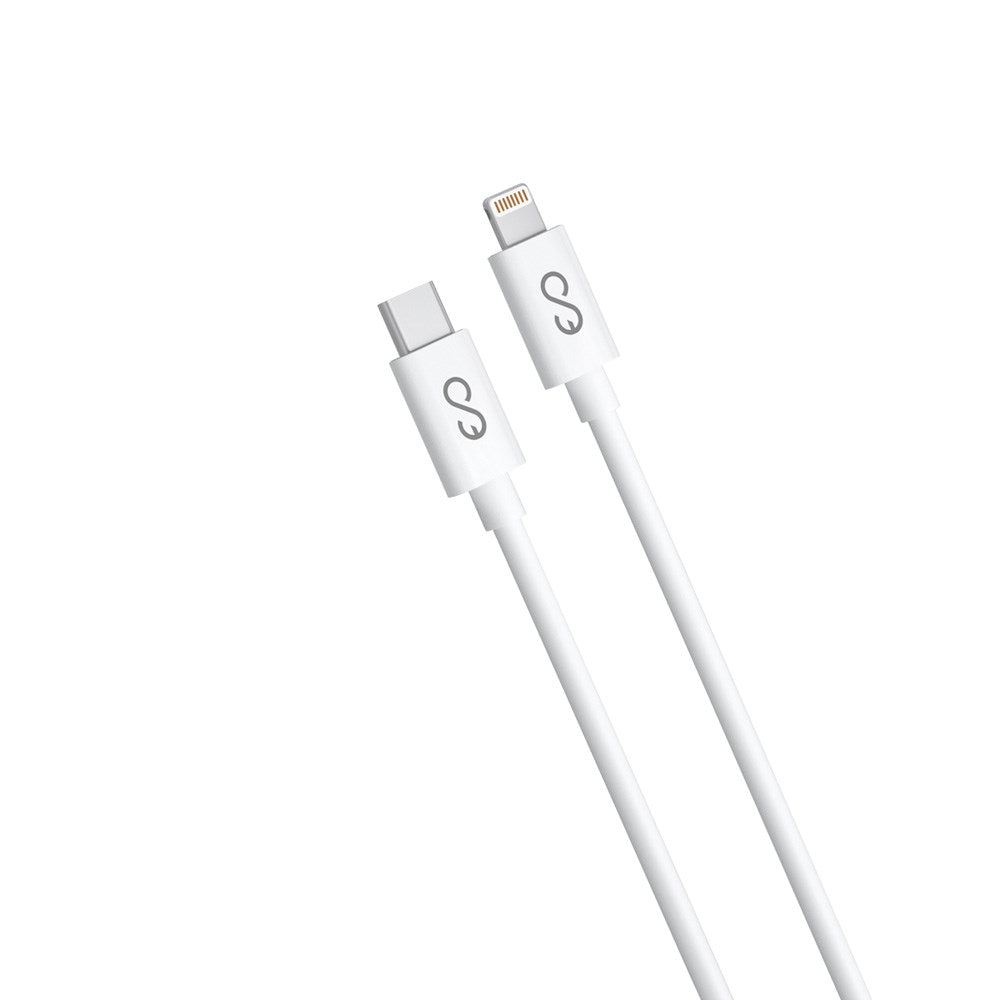 Epico USB-C til Lightning-kabel PD 60W - 100cm - Hvit