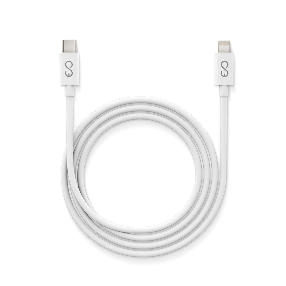 Epico USB-C til Lightning-kabel PD 60W - 100cm - Hvit