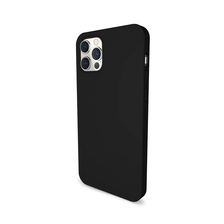 Epico - iPhone 12 / 12 Pro Mag+ Silikone Cover - MagSafe Kompatibel - Sort