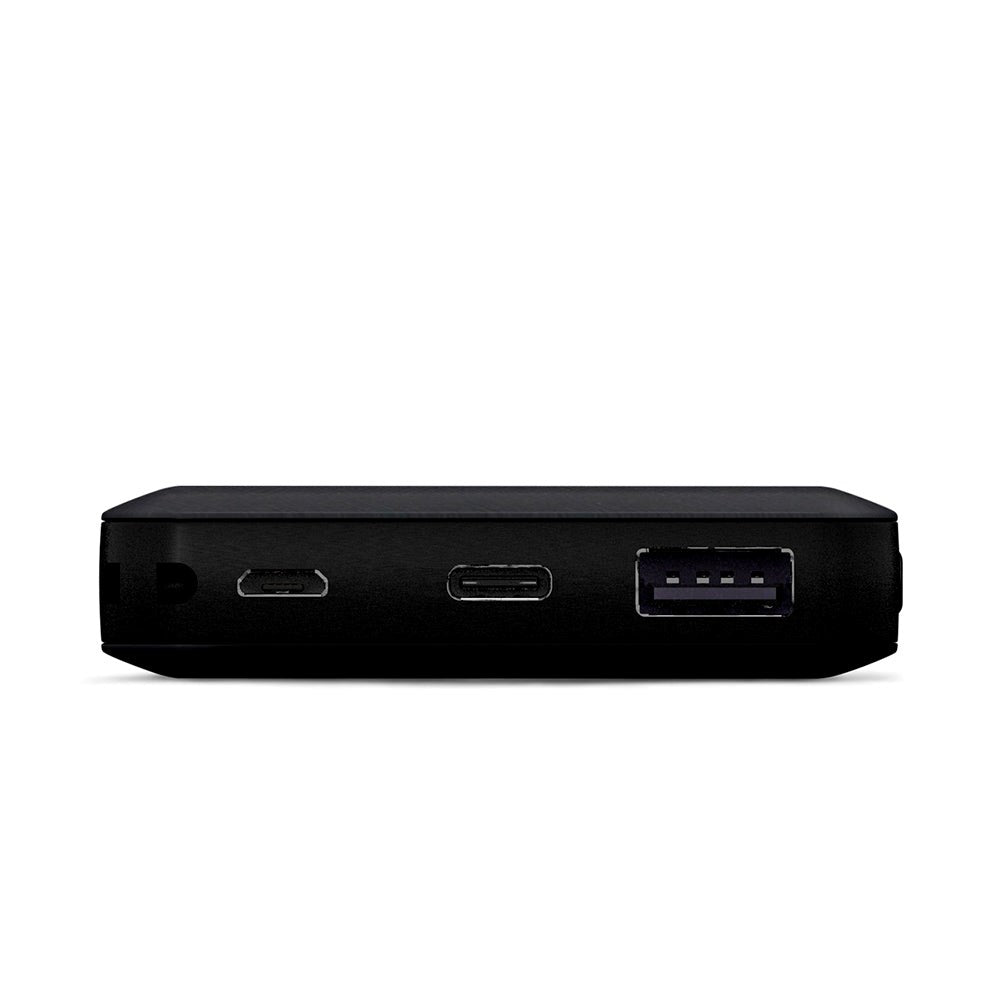 Epico 10W trådløs magnetisk Powerbank 5000 mAh w. USB-C-kabel - MagSafe-kompatibel - Svart