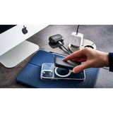 Epico 10W trådløs magnetisk Powerbank 5000 mAh w. USB-C-kabel - MagSafe-kompatibel - Svart