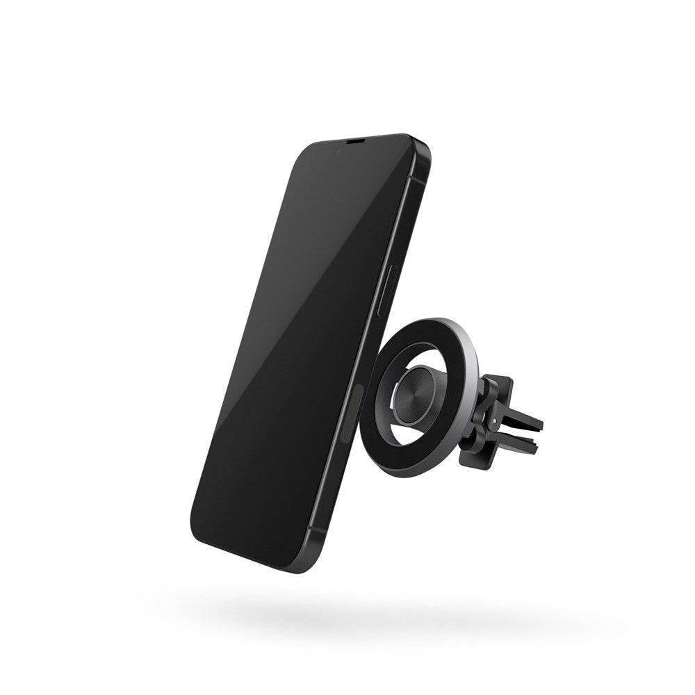 Epico Magnetisk Mobilholder til Bilens Ventilationsanlæg - MagSafe Kompatibel - Space Grey