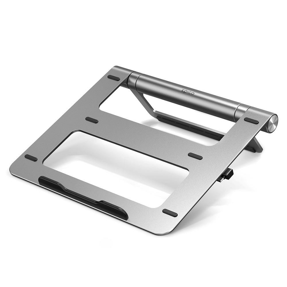 Epico 8-i-1 multiport USB-C-adapter m. Bærbar stativ - Space Grey