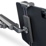 Epico mobil- og nettbrettholder med uttrekkbar arm for bilhodestøtte (140 - 285 mm) - Svart