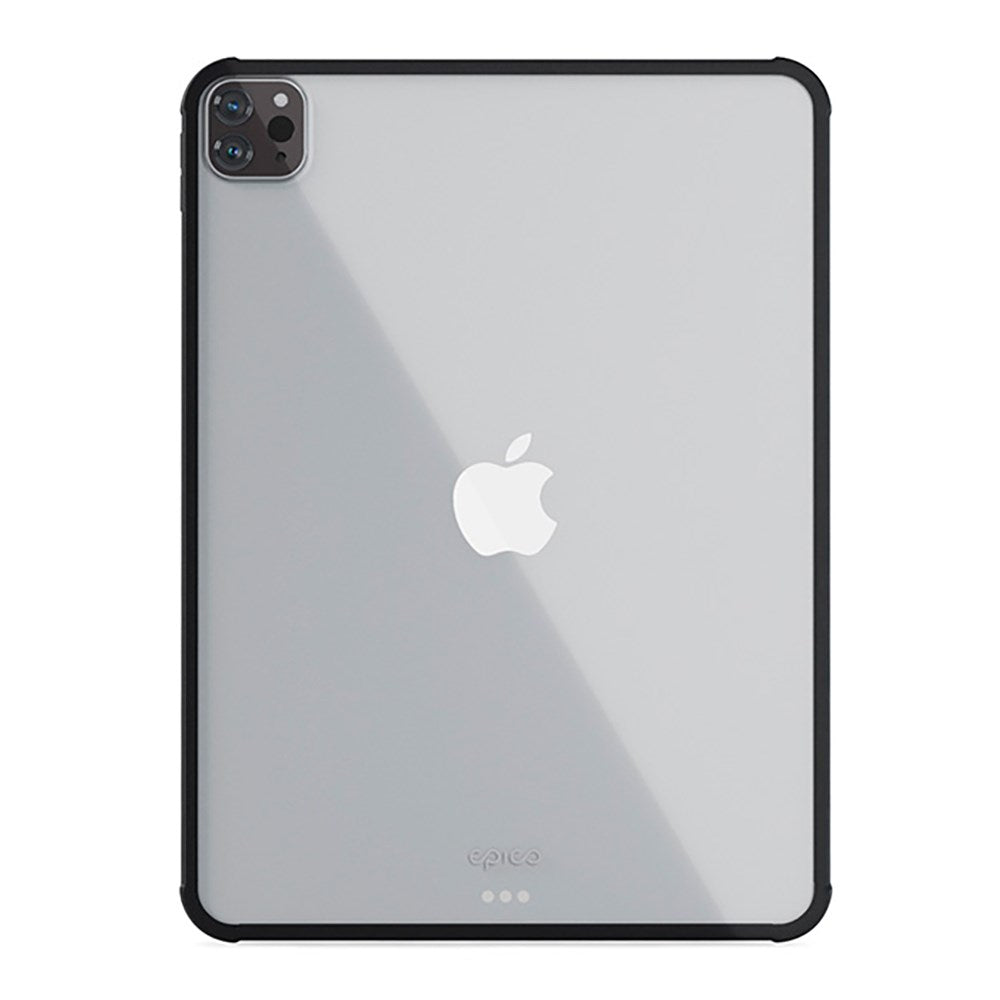 iPad Pro 11" (2022 / 2021 / 2020 / 2018) Epico Hero-deksel - gjennomsiktig / svart