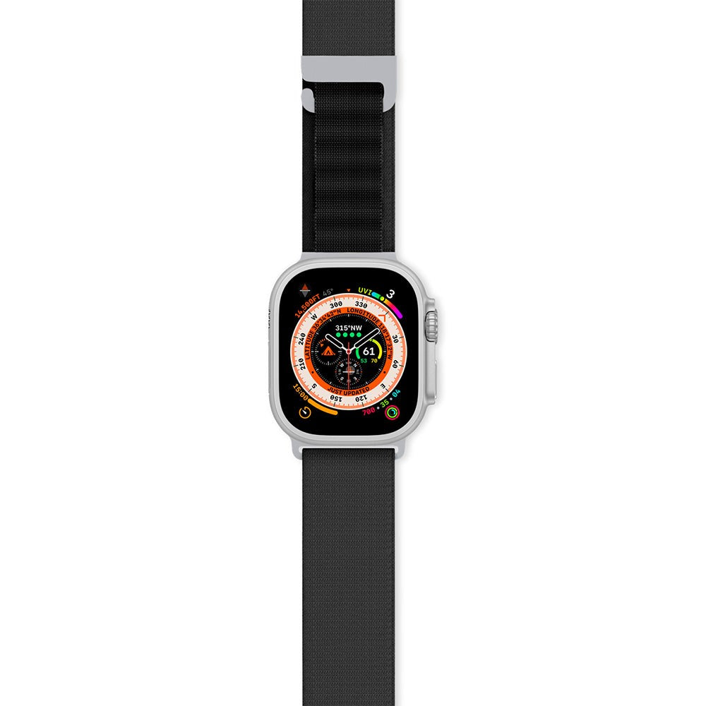 Epico Apple Watch (42/44/SE/45/46/49 mm) alpinrem - svart