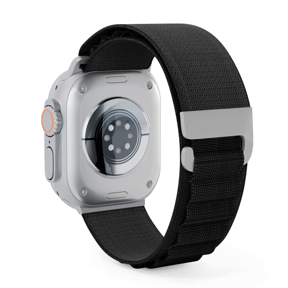 Epico Apple Watch (42/44/SE/45/46/49 mm) alpinrem - svart