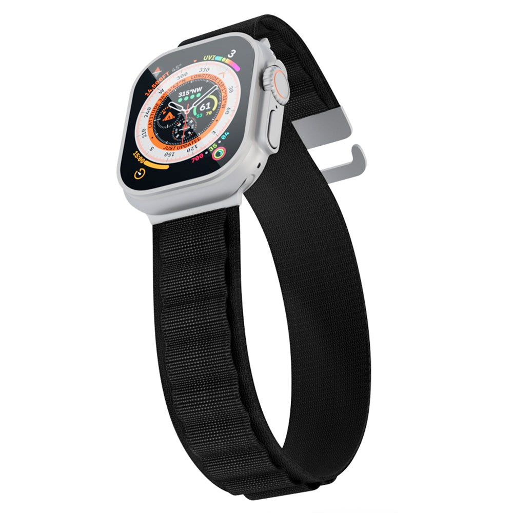 Epico Apple Watch (42/44/SE/45/46/49 mm) alpinrem - svart
