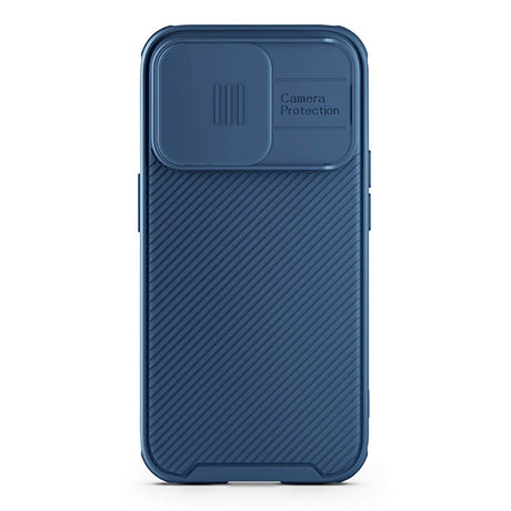 Spello iPhone 15 Pro Slitesterk magnetisk deksel m. Cam Slider - MagSafe-kompatibel - Blå