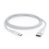 Epico flettet 18W USB-A til USB-C-kabel - 1,2m - Hvit