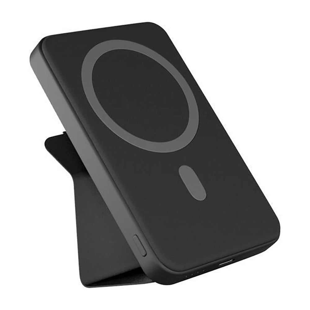 Epico Mag+ Stativ Aluminium Powerbank 7000 mAh / 20W - MagSafe-kompatibel - Svart
