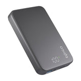 Epico Mag+ Aluminium PowerBank 10 000 mAh / 20 W - MagSafe-kompatibel - Grå