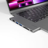 Epico 7-i-1 Pro 8K USB-C-adapter - Space Grey