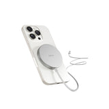 Trådløs Lader 15W - Epico Qi2 MagSafe Lader - Sølv