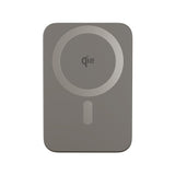 Epico 20W UltraPack EM71 10 000 mAh Alu Mag+ Power Bank - m. USB-C - MagSafe-kompatibel - Qi2 - Grå