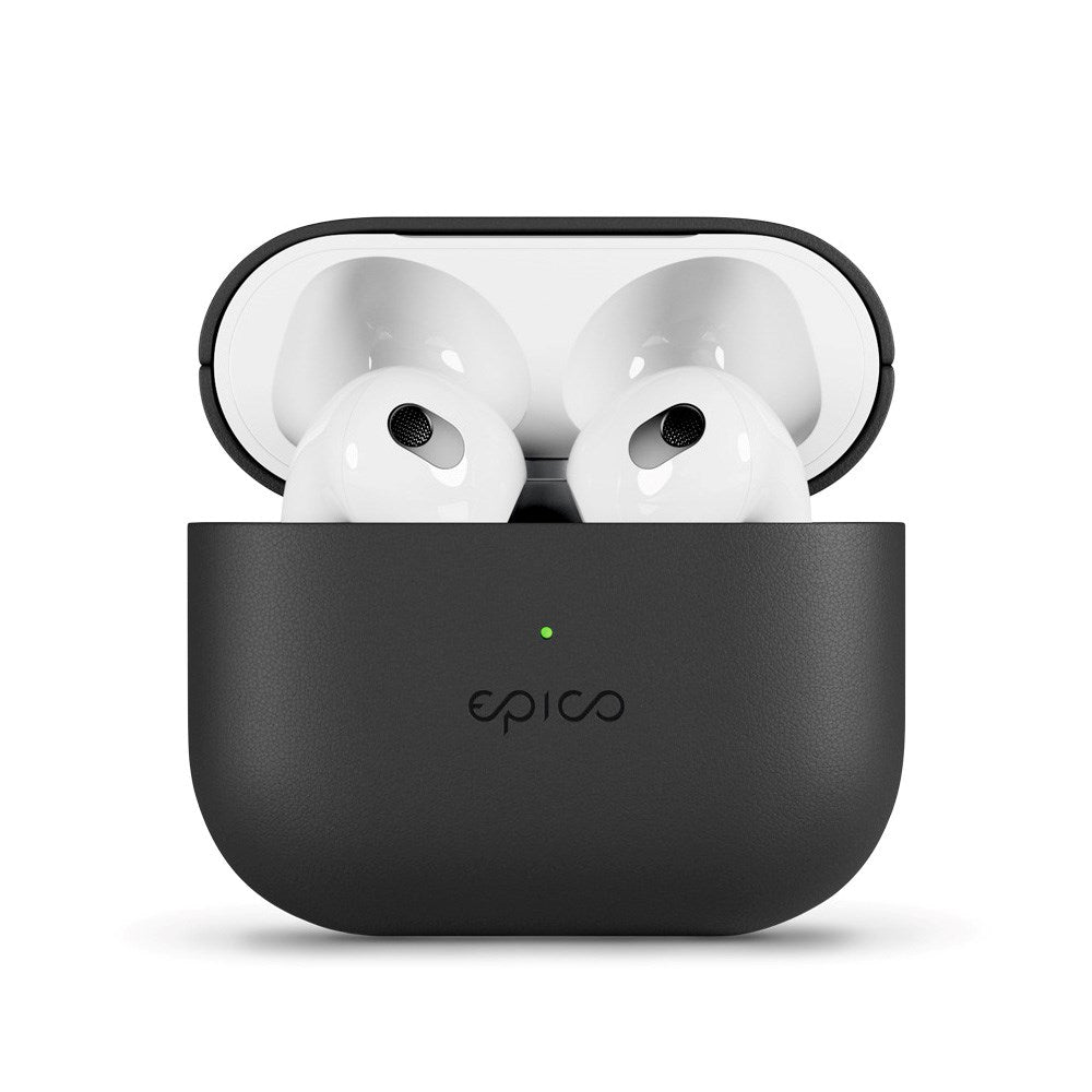 Epico AirPods (3rd Gen.) Veske - Ekte Lær - Svart