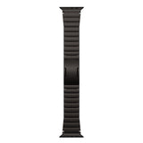 Apple Watch (42/44/SE/45/46/49) Epico UNUM Rustfri Stålrem - Sort
