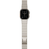 Apple Watch (42/44/SE/45/46/49) Epico UNUM Rustfri Stålrem - Titanium