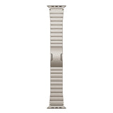Apple Watch (42/44/SE/45/46/49) Epico UNUM Rustfri Stålrem - Titanium
