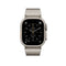 Apple Watch (42/44/SE/45/46/49) Epico UNUM Rustfri Stålrem - Titanium