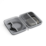 3-i-1 Trådløs Oplader - Epico UltraBase Qi2 Fold Alu Mag+ - MagSafe Kompatibel - Titanium