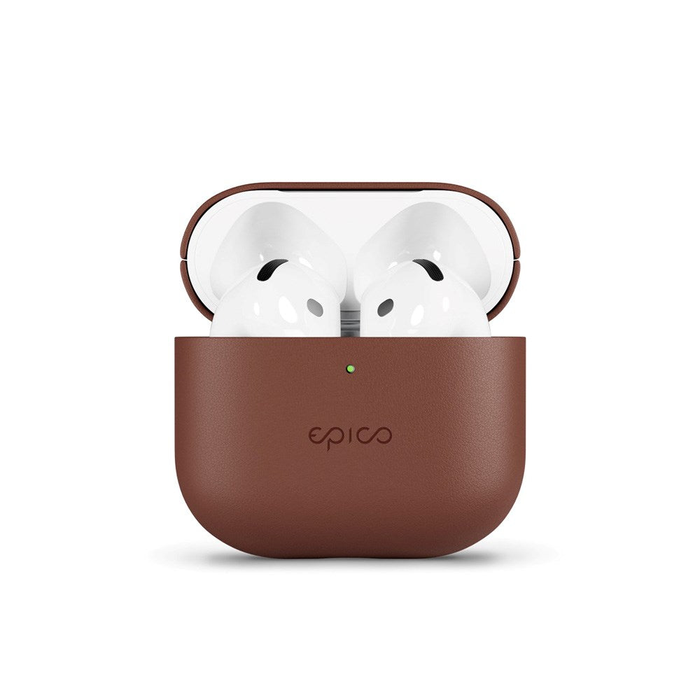 Epico AirPods (4. Gen.) Veske - Ekte Lær - Brun
