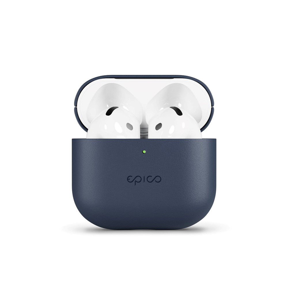 Epico AirPods (4. Gen.) Veske - Ekte Skinn - Blå