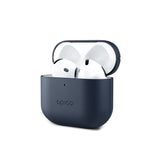 Epico AirPods (4. Gen.) Veske - Ekte Skinn - Blå