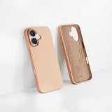 iPhone 16 Epico Mag+ Silikone Bagside Cover - MagSafe Kompatibel - Desert Titanium
