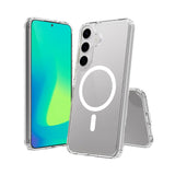 Spello Mag+ Clear Case - Samsung Galaxy S25+ (Plus) - MagSafe Kompatibel - Gennemsigtig