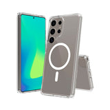 Spello Mag+ Clear Case - Samsung Galaxy S25 Ultra - MagSafe-kompatibel - Gjennomsiktig