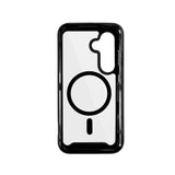 Spello Mag+ Rugged Cover - Samsung Galaxy S24 / S25 - MagSafe Kompatibel - Gennemsigtig / Sort