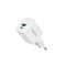 Epico UltraBoost GaN 20W Vegglader m. 1x USB-C / 1x USB-A - Hvit