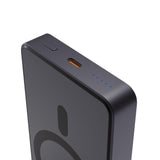 Spello ForcePack 10.000mAh Power Bank 15W m. USB-C - MagSafe Kompatibel - Mørkegrå