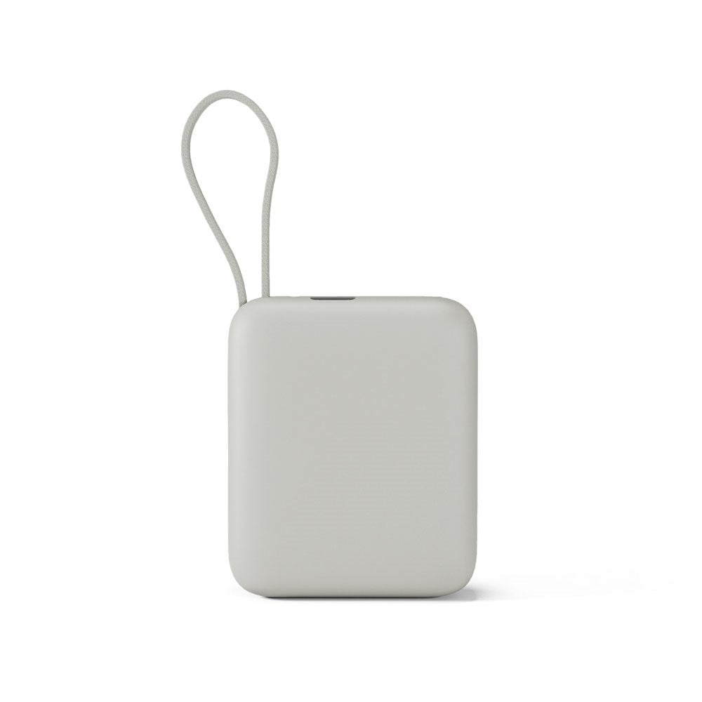 Epico UltraPack 35W Power Bank 10000 mAh w. USB-C-port og uttrekkbar USB-C-kabel - Grå