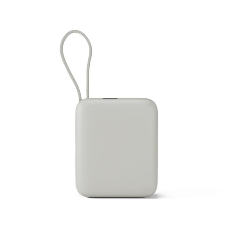 Epico UltraPack 35W Power Bank 10000 mAh w. USB-C-port og uttrekkbar USB-C-kabel - Grå