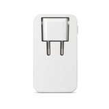 Epico - UltraBoost Flat GaN 65W Vægoplader m.  2x USB-C / 1x USB-A - Hvid