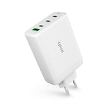 Epico - UltraBoost GaN 140W Vægoplader - 3x USB-C & 1x USB-A - Hvid