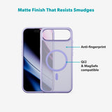 Epico HeroMatte Pro Mag+ Cover - iPhone Air - MagSafe Kompatibel - Lilla