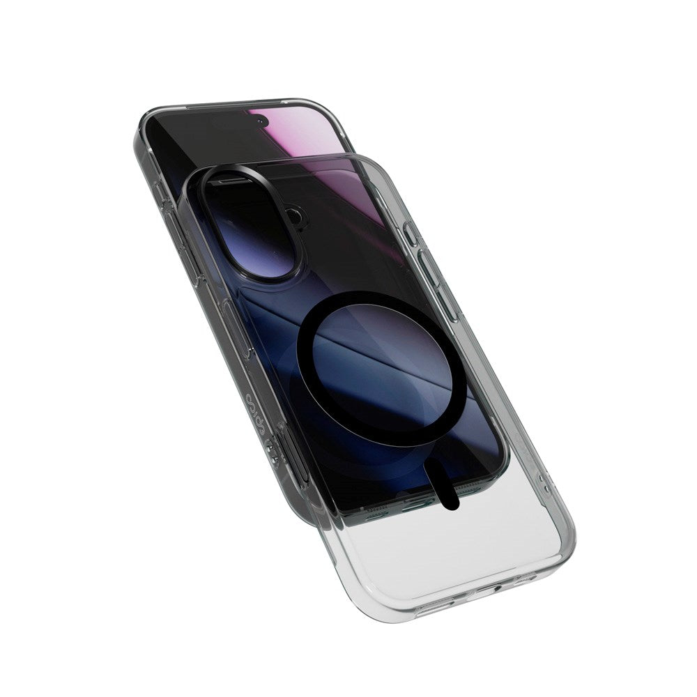 Epico iPhone 17 SlimGlass Pro Mag+ Cover - MagSafe Kompatibel - Sort